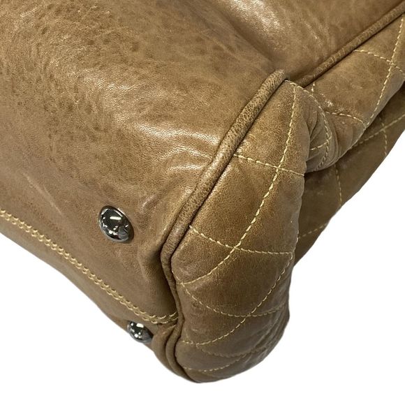 Chanel Shoulder Bag - Brown Leather - Picture 8 of 16